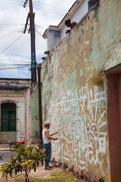 Mural em Guanabacoa – Cuba